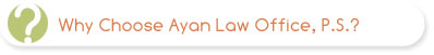 Personal Injury Lawyer Auburn | Ayan Law Office, Attorneys | Why Choose Ayan Law?